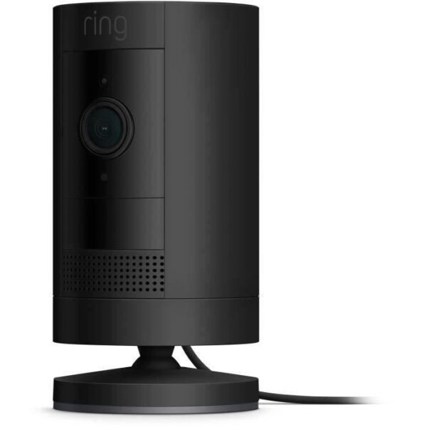 Caméra de surveillance - RING - Stick Up Cam sur secteur - Extérieur - Blanc