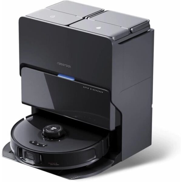 ROBOROCK S8 MaxV Ultra - Aspirateur Robot Laveur avec Station RockDock Ultra 8-en-1 - 10 000 Pa - Brosse Latérale & DuoRoller
