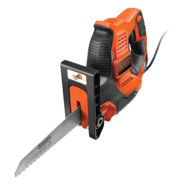 BLACK+DECKER Scie a Main scorpion Filaire 500 W RS890K-QS Livrée en Coffret avec 3 Lames