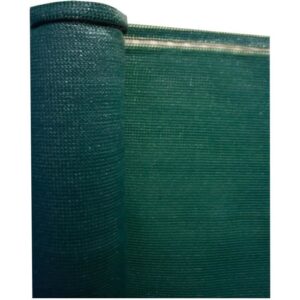 Brise-vue - NATURE - 1x3 m - Occultant 4/5 - Anti-UV - Boutonniere de fixation haut & bas - 200 g/m² - Vert