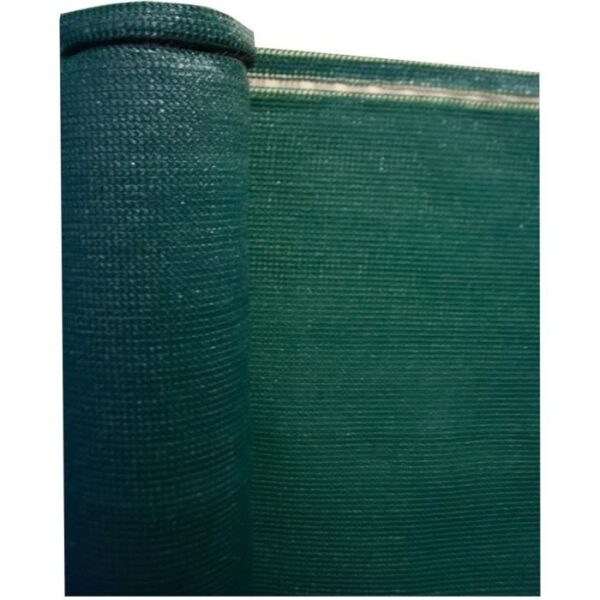 Brise-vue - NATURE - 1x3 m - Occultant 4/5 - Anti-UV - Boutonniere de fixation haut & bas - 200 g/m² - Vert