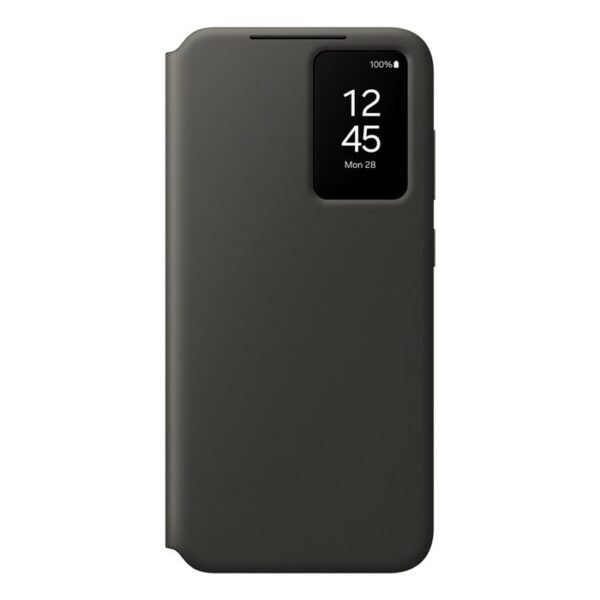 Etui Smart View avec porte-carte Galaxy S24 FE Noir