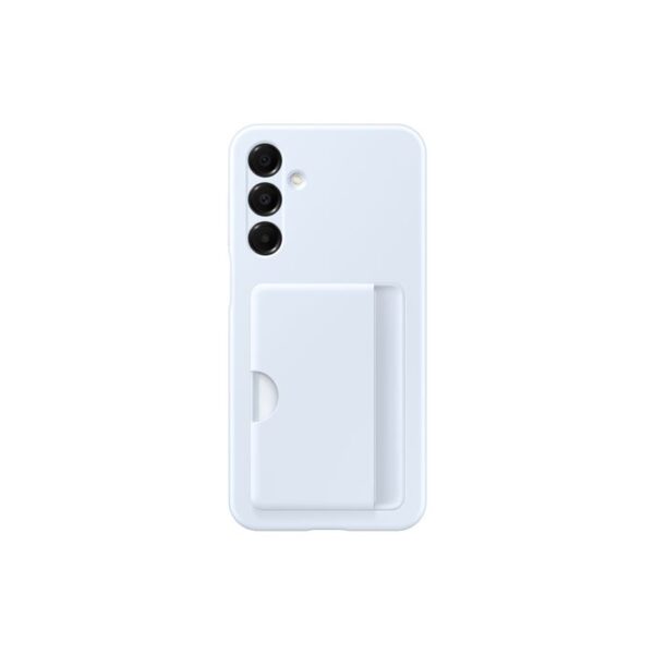 Coque arriere avec porte-carte Galaxy A16 4G / 5G Bleu Polaire