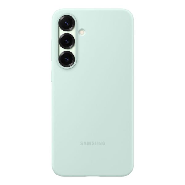 Coque silicone Galaxy S25+ Vert d'eau