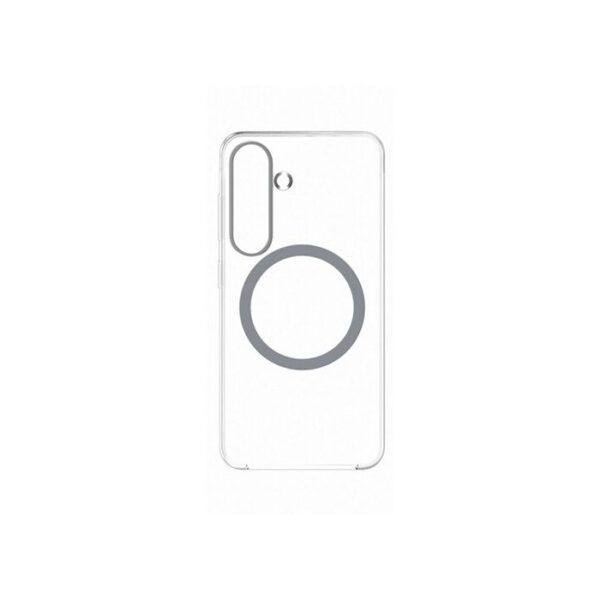 Coque transparente magnétique 'Designed for Samsung' pour Galaxy S25