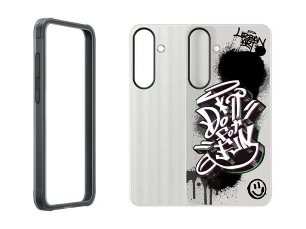 Coque personnalisable renforcée pour Galaxy S25 Plus Noir