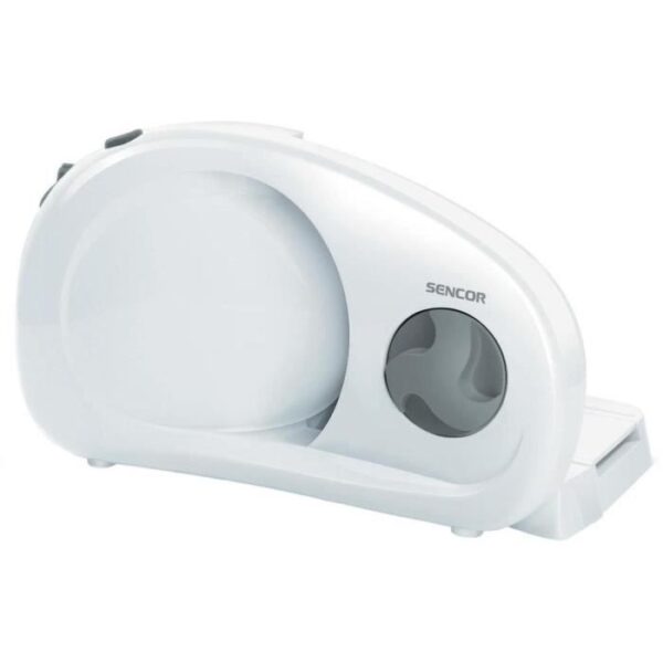 Trancheuse - SENCOR - SFS 1000WH - Lame 17cm - Sécurité enfants - Protege-doigts