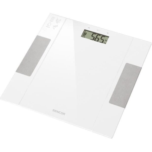 Pese personne - SENCOR - SBS 5051WH - Électronique - Écran LCD - 150 kg max