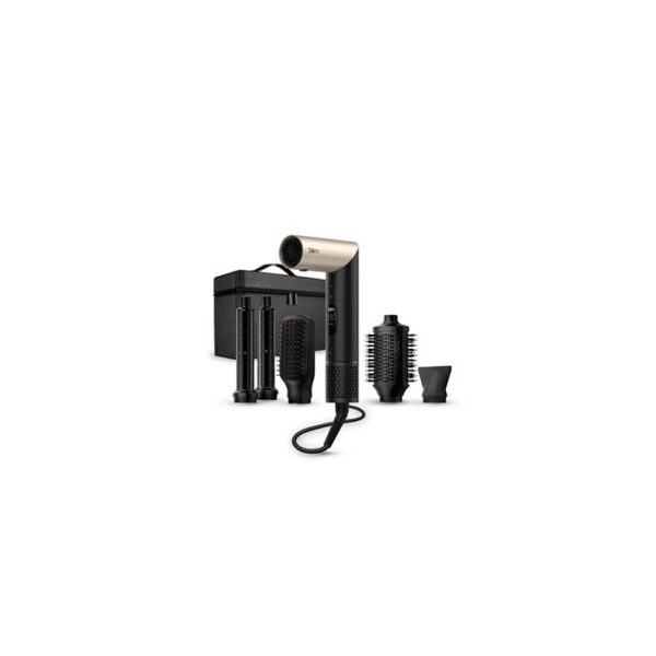 Seche-cheveux - Silk'n - Silky Air Flex - Noir-Or - 110000 tours/min - 5 accessoires
