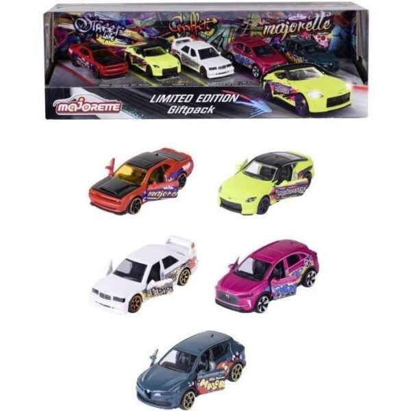 MAJORETTE  - Giftpack - Giftpack SL 11 5Pcs -Véhicules a collectionner