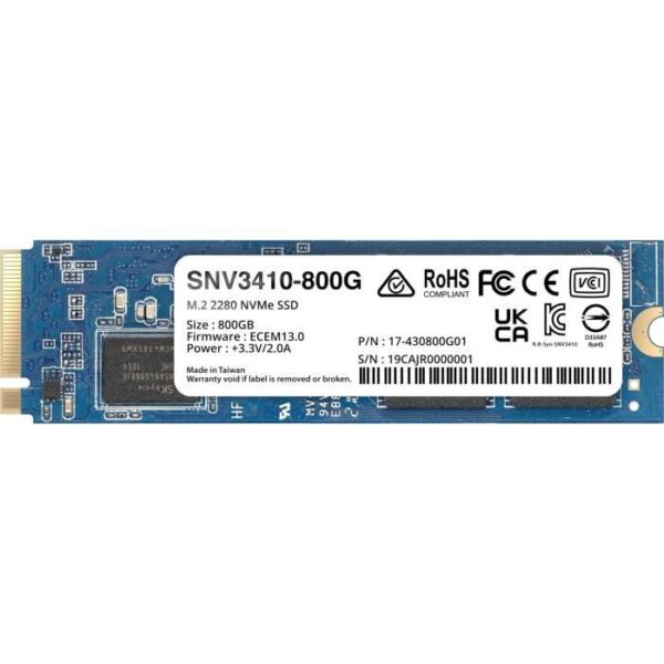SSD - SYNOLOGY - SNV3410-800G - 800 Go - SATA-600 - USB 3.0
