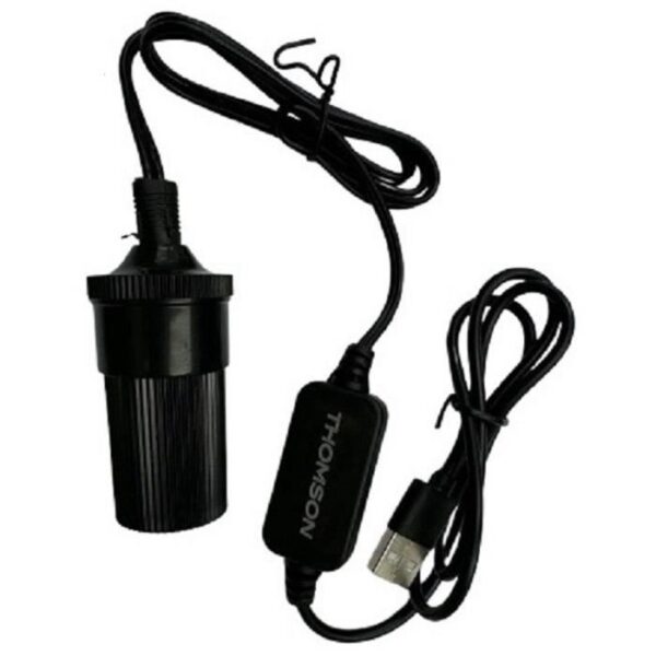 Convertisseur - THOMSON - USB vers 12 V - 10 W - Câble 120 cm