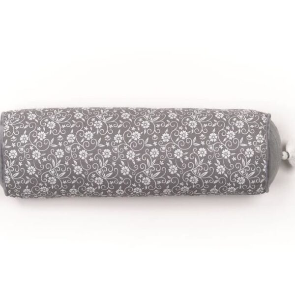 Coussin polochon déhoussable CHARME - TODAY - Gris 45x15 cm