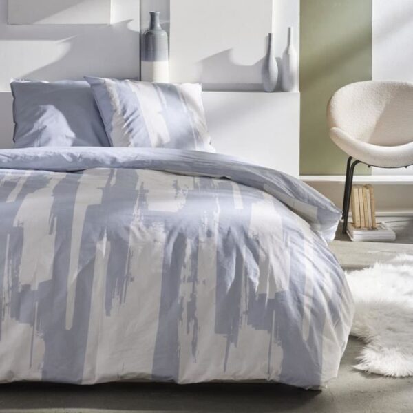 Parure de couette - TODAY - Sunshine 17.33 - 220x240cm - 2 personnes - Imprimée - Coton 57 fils