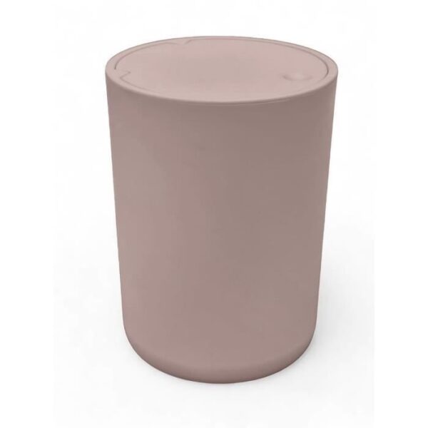 Poubelle de SDB - TODAY - UTILITY - 8,5 L - Ø 21 x x H 29 cm - Polypropylene - Pink