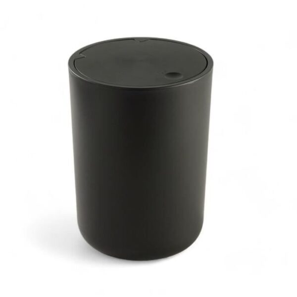 Poubelle de SDB - TODAY - UTILITY - 8,5 L - Ø 21 x x H 29 cm - Polypropylene - Black