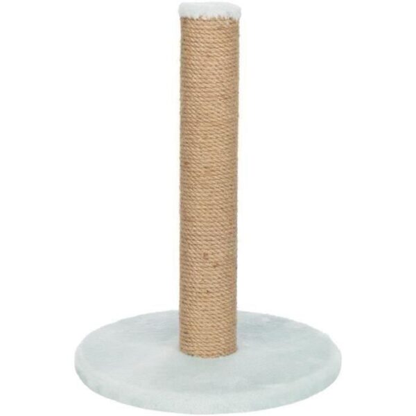 Grattoir pour chaton Trixie Junior 30x30x42 cm en jute et peluche vert menthe