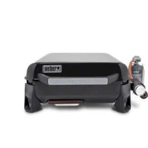 Plancha a gaz - WEBER - 43 cm - Noir