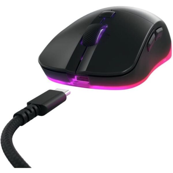 Souris gamer sans fil Bluetooth et 2,4 GHz - CHERRY XTRFY M50 WIRELESS - Noir
